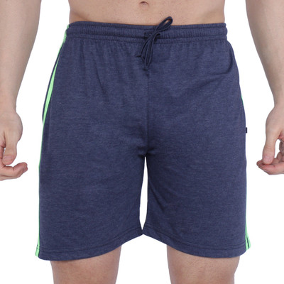 NEO GARMENTS Solid Men Blue Regular Shorts