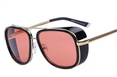 G-HAWK Rectangular Sunglasses(Red)