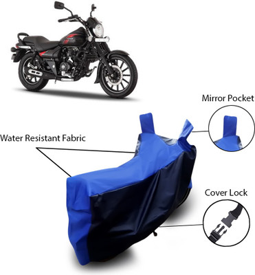 ANTHUB Two Wheeler Cover for Bajaj(Avenger 220 Street, Blue)