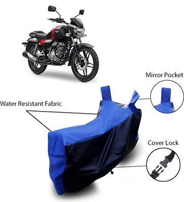 MSR STORE Waterproof Two Wheeler Cover for Bajaj(Blue)