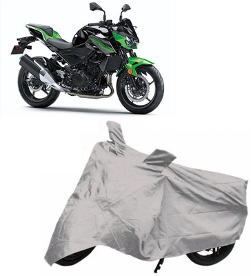 Utkarsh Two Wheeler Cover for Kawasaki(Z800, Silver)
