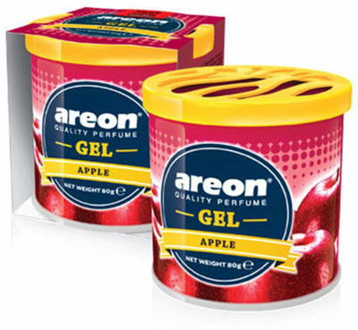 areon Apple Car Perfume Car Air Freshener Diffuser Gel Can(80 g)