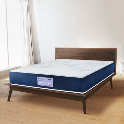 Hypnos Panorama Memory Foam Blue 8 inch Queen PU Foam Mattress(Vacuum Packed)
