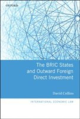 The BRIC States and Outward Foreign Direct Investment(English, Hardcover, Collins David)