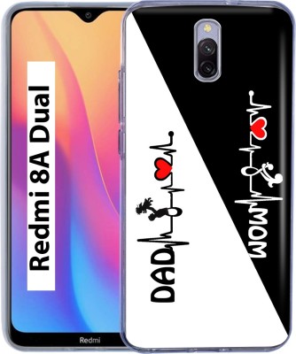 LoudCase Back Cover for Mi Redmi 8A dual(Multicolor, Grip Case, Silicon, Pack of: 1)