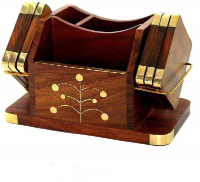 FUTURE GENERATION V GROUP Rectangle Wood Coaster(Pack of 6)