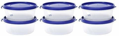 Cutting EDGE Plastic Grocery Container  - 750 ml(Pack of 6, Clear)