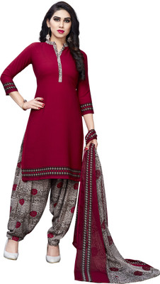 Kkrish Crepe Printed Salwar Suit Material