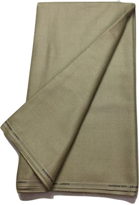 BKRKJ Wool Solid Kurta Fabric