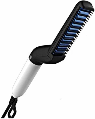 PRIYANSHI ENTERPRISE Beard Straightener Hair Straightener (Multicolor) Electric Comb for Men,Hair and Beard Straightening RV-140-01 Hair Straightener Hair Straightener(Black)