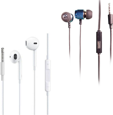 13-HI-13 Wired Earphones Best sound for and blue black Earphones Wired Headset(Multicolor, Wired in the ear)
