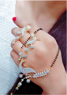 KAAYRA Alloy Gold-plated Multicolor Jewellery Set(Pack of 1)