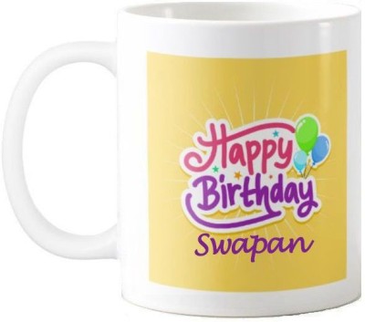 GNS Swapan Happy Birthday 78 Ceramic Coffee Mug(325 ml)