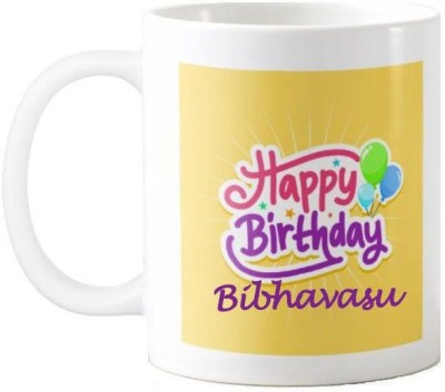 GNS Bibhavasu Happy Birthday 78 Ceramic Coffee Mug(325 ml)