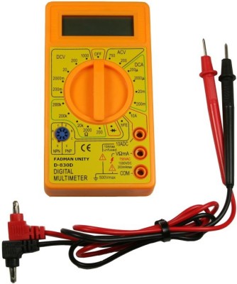 FADMAN DIGITAL MULTIMETER DT830D Digital Multimeter(Multicolor 2000 Counts)