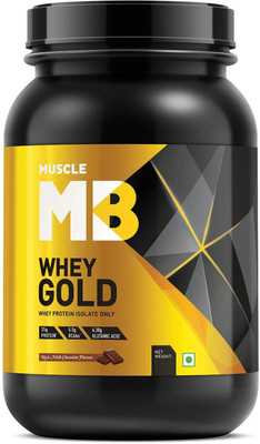 Muscle MB Whey Gold Whey Isolate Whey Protein(1 kg, Rich...