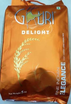 Gauri Delight 5kg Basmati Rice (Long Grain, Raw)  (5 kg)