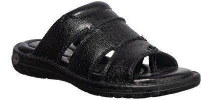 Khadim's Men Sandals(Black , 7)