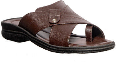 Khadim's Men Sandals(Brown , 8)