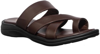 Khadim's Men Sandals(Brown , 7)