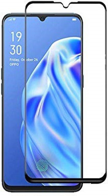 XRENGTH Edge To Edge Tempered Glass for Oppo F15(Pack of 1)