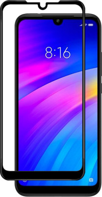 XRENGTH Edge To Edge Tempered Glass for Mi Redmi 7(Pack of 1)