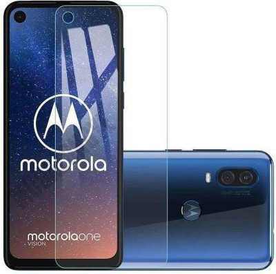 GLOBALCASE Tempered Glass Guard for MOTOROLA ONE VISION(Pack of 1)