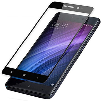 LIKEDESIGN Edge To Edge Tempered Glass for Mi Redmi 4(Pack of 1)