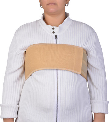 Orthtex PRIMIUM CHEST SUPPORT BIG SIZE 6 INCH WIDTH Abdominal Belt(Beige)