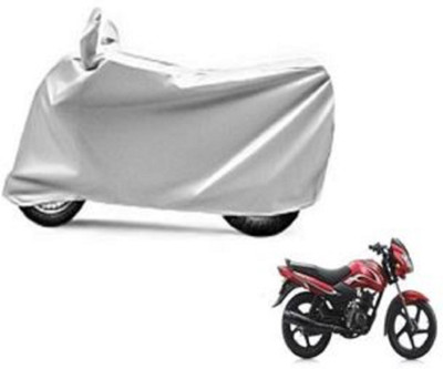 High Quality Waterproof Two Wheeler Cover for TVS(Sport, Silver)