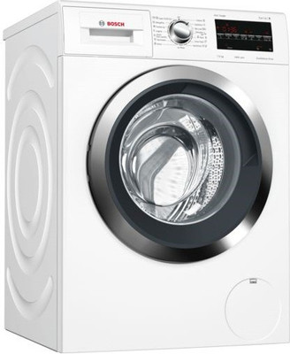 Bosch 7.5 kg Fully Automatic Front Load with In-built Heater Silver (WAT2846LIN)
