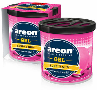 areon Bubble Gum Car Perfume Car Air Freshener Diffuser Gel Can(80 g)