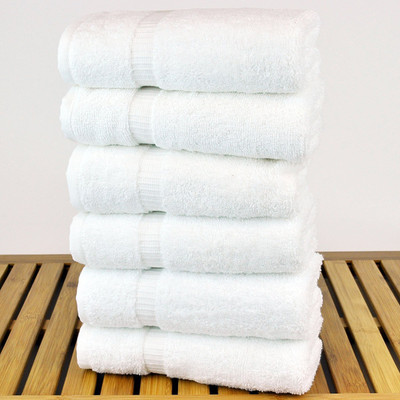 SOMUDEE towel white hand napkin size 14-21 pack of 6pcs White Cloth Napkins(6 Sheets)