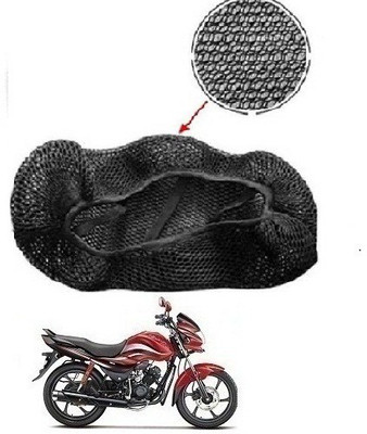TelanSC cool-mesh-a-044 Single Bike Seat Cover For Hero Libero