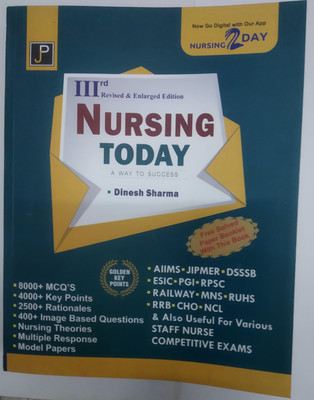 NURSING TODAY 3rd. Revised & Enlarged Edition(English, Paperback, DINESH SHARMA)
