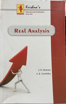 REAL ANALYSIS(English, Paperback, A.R.VASHISHTHA, J.N.SHARMA)