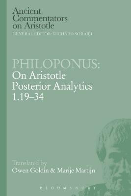 Philoponus: On Aristotle Posterior Analytics 1.19-34(English, Paperback, unknown)