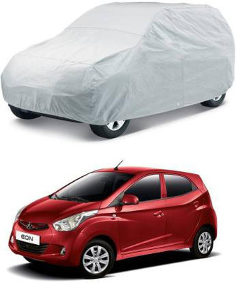 Uncle Paddy Car Cover For Hyundai Eon (Without Mirror Pockets)(Silver)