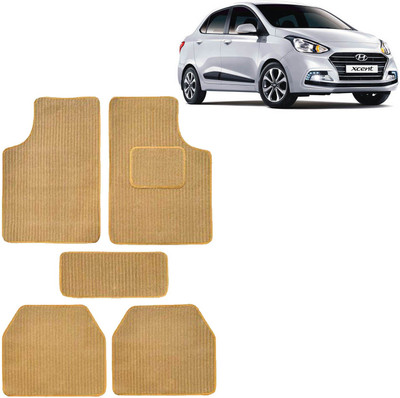 Rhtdm Fabric Standard Mat For  Hyundai Xcent(Beige)