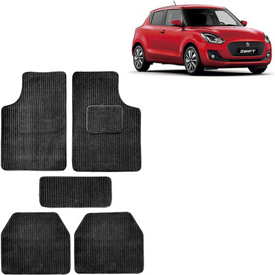 VOCADO Fabric Standard Mat For  Maruti Suzuki Swift(Black)