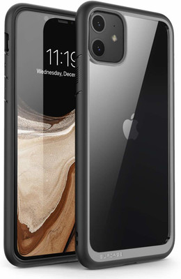 realtech Back Cover for Apple iphone 11 Pro Max(Transparent, Dual Protection, Pack of: 1)