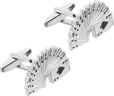 Paranoid Brass Cufflink Set(Silver)