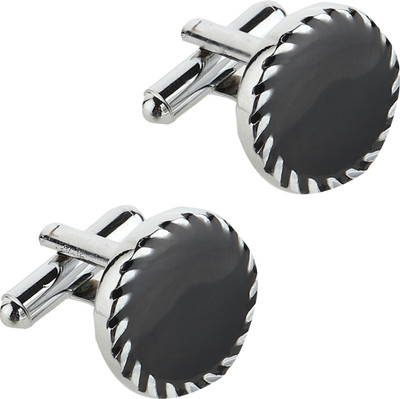 Paranoid Brass Cufflink Set(Silver)