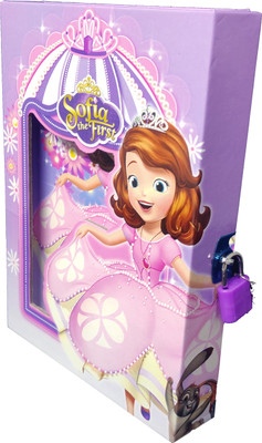 TECHNOCHITRA ANGEL DESIGN PERSONAL LOCK DIARY Regular Diary single 65 Pages(Purple)