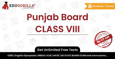 EduGorilla Punjab Board CLASS VIII(Online Test Series)