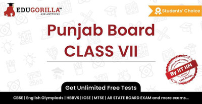 EduGorilla Punjab Board CLASS VII(Online Test Series)