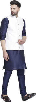 BEN COOPER Men Kurta Churidar Ethnic Jacket Set