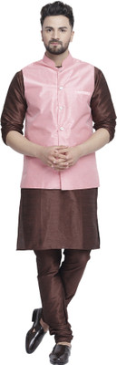 BEN COOPER Men Kurta Churidar Ethnic Jacket Set
