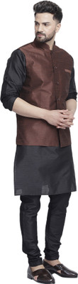 BEN COOPER Men Kurta Pyjama Ethnic Jacket Set