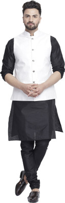 BEN COOPER Men Kurta Pyjama Ethnic Jacket Set